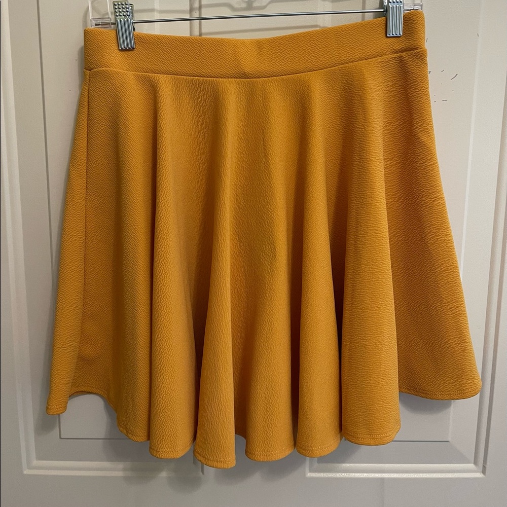 NWT Mustard Yellow Skirt